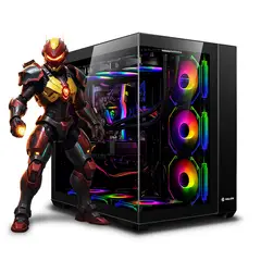 RYZEN - CPU Gamer AMD 9 9950X3D 32GB DDR5 2TB RTX5090 32GB ULTRA MIPCLISTA COMPUTADORA