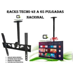 GREEN HOUSE - RACKS PARA TV TECHO DE 42 A 65 PULGADAS PRODUCTO NACIONAL