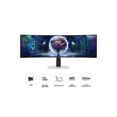 SAMSUNG - Monitor Samsung Curvo LS49DG930SLXPE 49 5K ULTRAWIDE 240hz 003ms