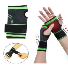 GENERICO - Muñequera deportiva protectora guantes de compresión