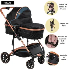 EBABY - Nuevo Coche Moises Plegable Sundance
