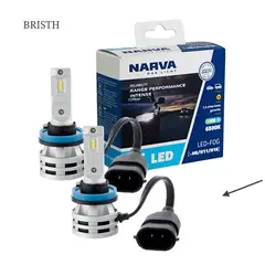NARVA - Foco Narva Led Blanca H11 H8 H16 12v 24v 20w 6500k Lúmenes