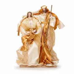 PANORAMA HOGAR - Sagrada Familia Dorada 43CM Poliresina