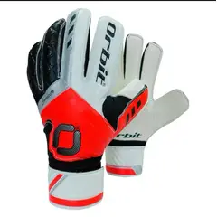 ORBIT - Guantes de Arquero con Varilla conecto blanco con rojo talla 8