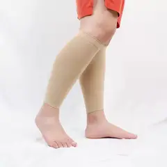 GENERICO - Pantorrillera Deportivas Unisex Beige - Unidad