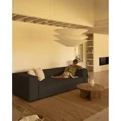 VENTITAS HOME - Sofá Leticia Color Gris oscuro