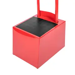 GENERICO - Pedestal Porta Extintor de 6 a 12 KG 2 en 1 con Letrero