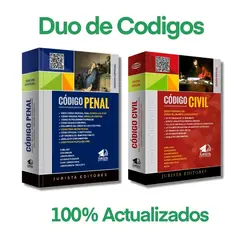 JURISTA EDITORES - Dúo De Códigos Penal Y Civil - Ed Especial Actualizados