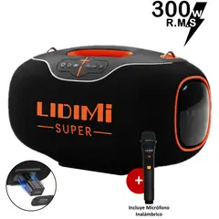 LIDIMI - Parlante Portátil Lidimi Super 300W D-S680 BluetoothUsb + Micrófono