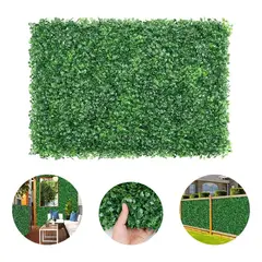 EVERSO - Pack 10 Unidades Pasto Palmeta Estilo Trébol Sintético 60x40