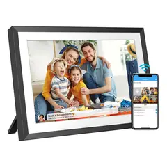 EVERSO - Marco De Fotos Digital Inteligente 32 Gb Pantalla Tactil 10 Negro