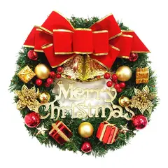 EVERSO - Corona Navideña Guirnalda Decoracion De Navidad 30cm