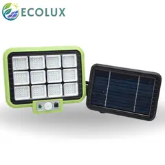 OEM - Proyector con panel solar De 12 Divisiones y Sensor de Movimiento