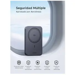 UGREEN - Power Bank Cargador Ugreen 10000 mAh Qi2 Magnético + PD 30W Bateria Carga Rápida
