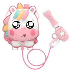 GENERICO - Juguete de Agua Mochila Unicornio con Pistola