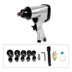 QUICK - Llave De Impacto Neumática Cmaleta + 17 Piezas