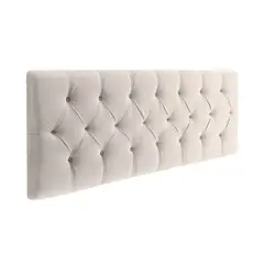 MAVISAC - Cabecera Arsenal Mavisac Plaza King Color Marfil-Ultracuero