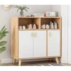 NACION MUEBLES - ZAPATERO OCZO COLOR MADERA NACION MUEBLES