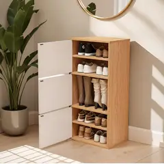 NACION MUEBLES - ZAPATERO JULIA COLOR MADERA