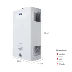 SOLE - Calentador Instantáneo Control Total Glp 10L CAcc