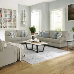 AMBIHOME - Juego de sala 3-2-1 Velora + Banqueta baúl de regalo