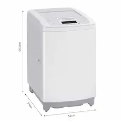 LG - Lavadora LG 13 Kg Smart Motion Carga Superior WT13WPBK - Blanco
