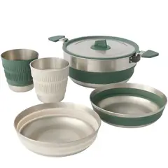 SEA TO SUMMIT - Sea To Summit set de cocina de acero 5 piezas Frontier