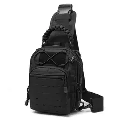 GENERICO - Morral cruzado tactico - bolso de mano  hombro - premium