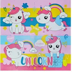 GENERICO - Piso Puzzle de Goma Unicornio de 4 Piezas de 60 x 60 x 1cm