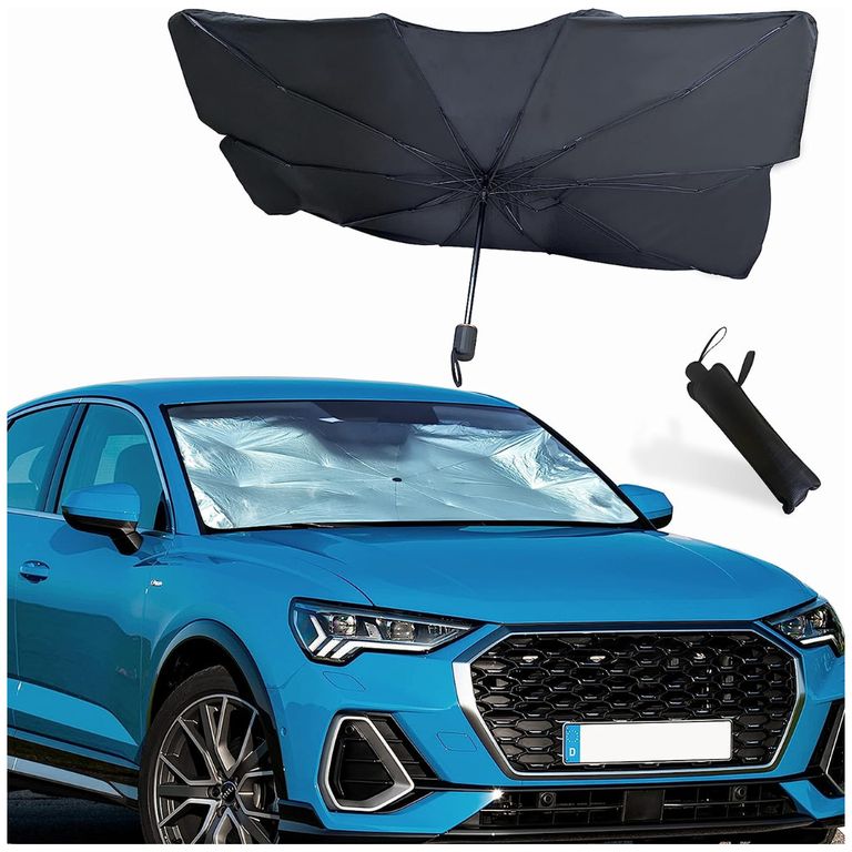 Protector Solar Para Carro Parasol Forma Sombrilla Para Auto Tapasol