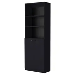 FMFURNITURE - Estante 2 Puertas Fm-020N Negro