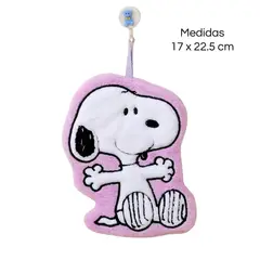 SNOOPY - Toalla seca manos Snoopy divertido