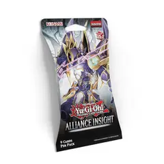 ORIGEN - Cartas Yu-Gi-Oh Alliance Insight Sleeved Booster Ingles Sobre x1und Aleatorio