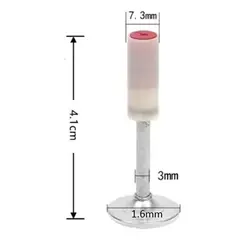 GENERICO - Pack X100 Clavos Fulminantes Con Golilla Cp5