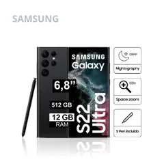 SAMSUNG - Samsung Galaxy S22 Ultra 12GB RAM  512GB - GRAFITO