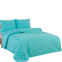 CASATEX - Cubrecama Queen + Juego de Sabanas 100% Algodón