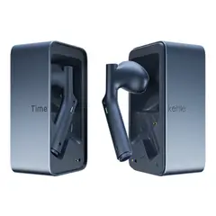 TIMEKETTLE - Timekettle W4 – Auriculares Traductores con Inteligencia Artificial en 43 Idiomas - Azul Medianoche