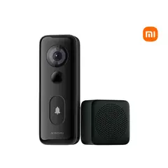 XIAOMI - Timbre Inteligente Xiaomi 3S Cámara 2K Detecta Personas Audio Doble vía Batería