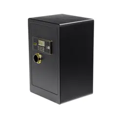 GENERICO - Caja Fuerte de Seguridad con Pantalla Digital Metálico Negro