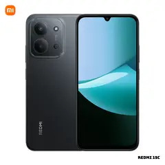 REDMI - CELULAR XIAOMI REDMI 15C 4GB RAM 128GB ROM - NEGRO OCASO