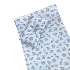 GENERICO - ALMOHADA COJIN ANTIREFLUJO BEBE CON FORRO Y  ALMOHADA 61x45x10CM NIÑO