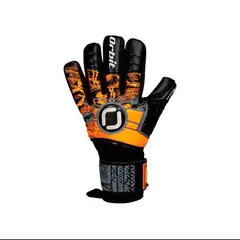 ORBIT - GUANTES DE ARQUERO ORBIT CON VARILLAS MAMBA  NARANJA TALLA 8