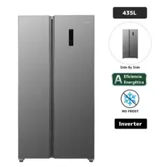 Mabe - Refrigeradora MABE 436L Side By Side No Frost MSD480LPRSS0