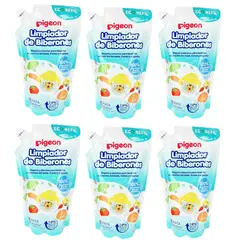 PIGEON - Pack x 6 Limpiador Líquido Refill 650ML - Pigeon