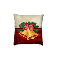 GENERICO - Funda Cojin Navideño diseño Campana