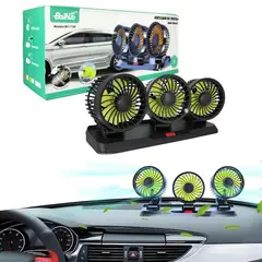 OEM - Ventilador para Auto de triple cabezal Giratorio 360