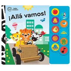 BABY EINSTEIN - Libro con sonidos ¡ALLÁ VAMOS