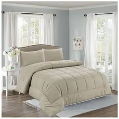 CASATEX - EDREDÓN CASATEX TELA CON TELA COLOR ENTERO EN 2 PLZ