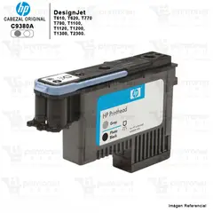 HP - CABEZAL HP 72 C9380A GRIS Y PHOTO BLACK PLOTTER HP T610, T1300, T2300 – ORIGINAL