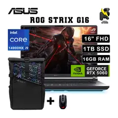 ASUS - ASUS ROG STRIX G615JWR-RV017W /INTEL CORE i9-14900HX / 1TB SSD / RAM 16 GB /N-VIDIA RTX 5060
